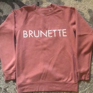 Brunette the Label sweatshirt